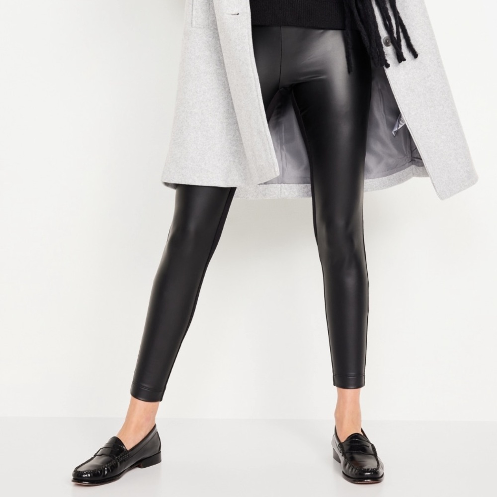 Faux Leather Leggings